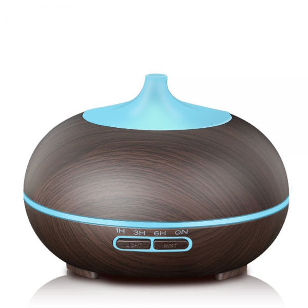 Smart Wood Grain Mist Maker Diffuser Aroma Air Humidifier